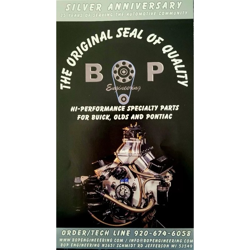 BOP Engineering 1986-87 Buick Grand National Throttle Body IAC Relocation