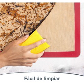 U Chef Set de Alfombrillas antiadherentes para hornear, Tapete para horno de silicón flexible y resistente, Alfombrillas para repostería (4 Piezas)