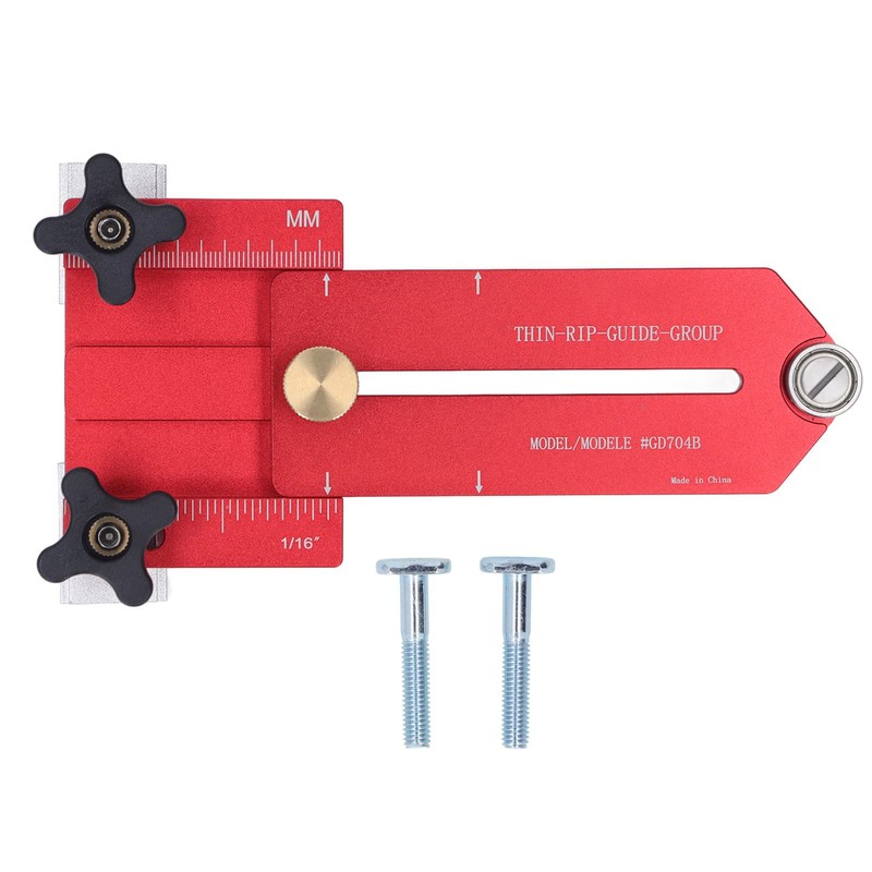Thin Rip Jig, Fast Cutting Limit Table Saw Jig Guide