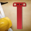 T Type Square Ruler Woodworking Aluminum Alloy Scriber Measuring Carpentry