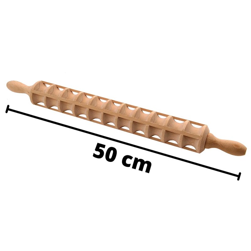 Eppicotispai 20-Inch Beechwood Ravioli Rolling Pin