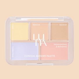 Anjumain Luna Concealer Blender Palette 6g, No. 2 Pure Cover, 1 piece / 루나 컨실러 블렌더 팔레트 6g, 2호 퓨어 커버, 1개