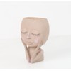 Face Flower Pot Head Planter Pot Cute Lady Face Succulent