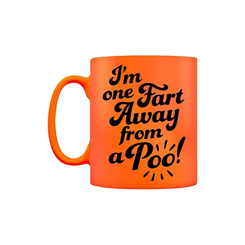 Grindstore I'm One Fart Away From A Poo Neon Tumbler