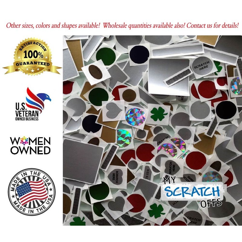 Make Your Own DIY Scratch Off ScratchNotes 20 Pack 3x4