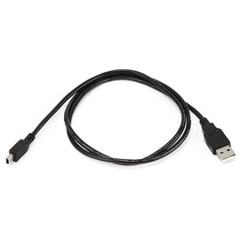 Monoprice 3-Feet USB A to mini-B 5pin 28/28AWG Cable (103896) Black