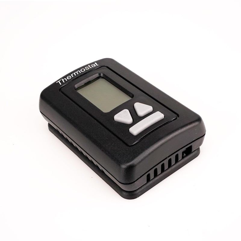 DEENGK RV Thermostat 94303382 12v,9430,replacement black Digital RV Thermostat Hot/cool