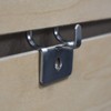 STORE FIXTURES DIRECT Pegboard Utility Notch Hook - Picture Hanger