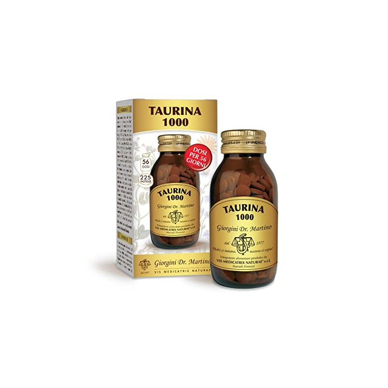 Dr Giorgini TAURINA 1000 pastiglie - 90 g (integratore di