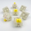 Gateron Milky Yellow Pro V2 Pre-lubed 5-Pin 50gf Linear Switches