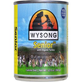 Wysong Senior Organic Turkey Canine Canned Diet, Senior Dog Food