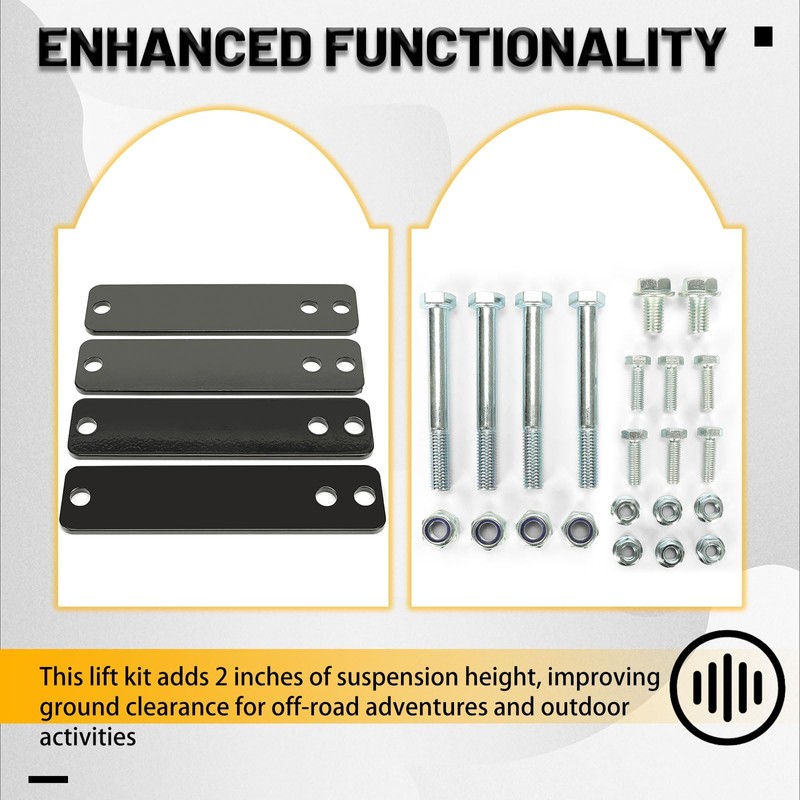 KUAFU 2 Inch Lift Kit Compatible with 1990-1998 Honda ACTY