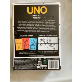 Mattel UNO Shantell Martin UNO Artiste Series Deck ~New in Box~ Sealed in Box