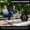 Cascade Mountain Tech Stadium Seat - Lightweight, Portable Folding Chair