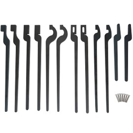 Topsair Rapid Tongs Bundle Set 6 Types of DIY Blacksmith Tongs Rapid Tongs Bundle Kit with Stainless Steel Rivet