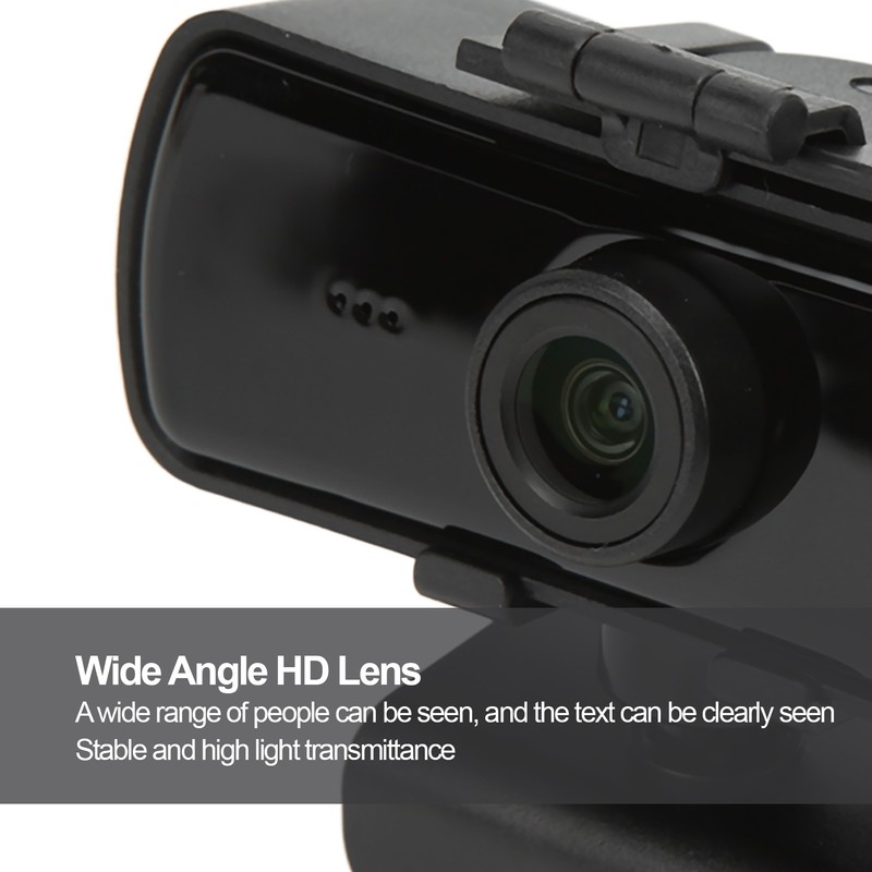 Computer Camera HD 1440p Noise Reduction USB Webcam with Mic