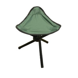 WOONEKY Outdoor Folding Chairs Portable Folding Stool Three Legs Sturdy and Easy to Carry for Camping Picnics