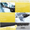 32" Extendable Ice Scraper & Snow Brush for Car Windshield,