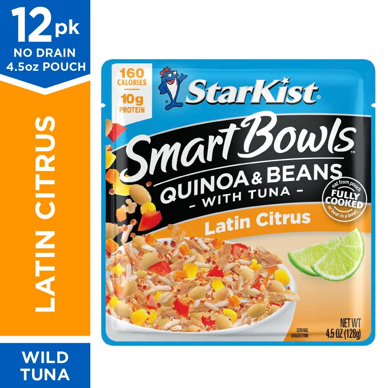 StarKist Smart Bowls Latin Citrus, 4.5 oz Pouch (Pack of