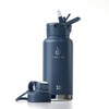 IDEUS Vacuum Insulated Water Bottle, 32 oz (950 ml) Stainless