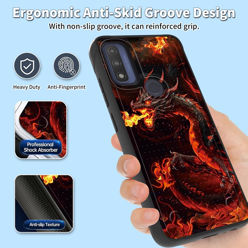 ACWDMKH Case for Moto G-Play-2023 / Moto G-Pure/G Power 2022