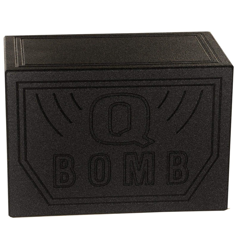 QPower QBOMB, Single 10" Tough Vented Shallow Ported Car Audio