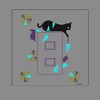 Accessory Shop Piena Cheese Cat Wall Sticker Fluorescent Switch Sticker