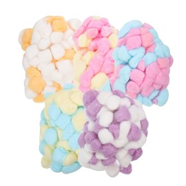 Tofficu DIY Craft Balls Pcs Soft Thermal Cotton Balls for Toys Decorations and Pet Nest