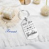 Yobent Will You be My Godfather Gifts, Godfather Proposal Keychain