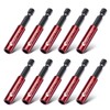 ColumPRO 10PCS 1/4" Strong Magnetic Extension Bit Holder,Hex Shank S2