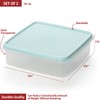 Plastic Storage Container with Lid – 3L Cupcake Carrier –