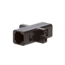 MT-RJ Duplex Fiber Optic Coupler, MTRJ/MTRJ Female, Plastic Housing