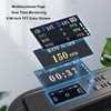 Air Quality Detector with Alarm CO Gas Monitor Multifunctional Temperature