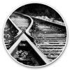 Awesome Vinyl Stickers (Set of 2) 15cm - Railway Tracks
