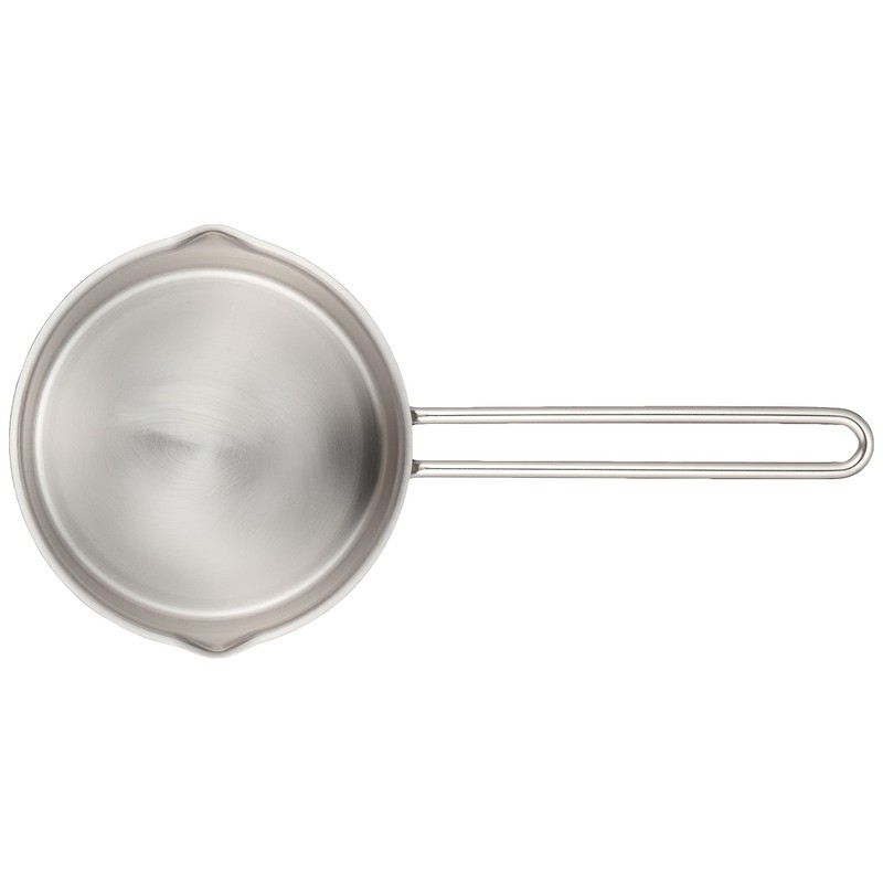 Takekoshi 18-8 Milk Pan 1000cc Scale Wire Handle