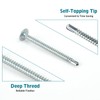 Self-Tapping Screws Assortment Kit - 140PCS Sheet Metal Screws for