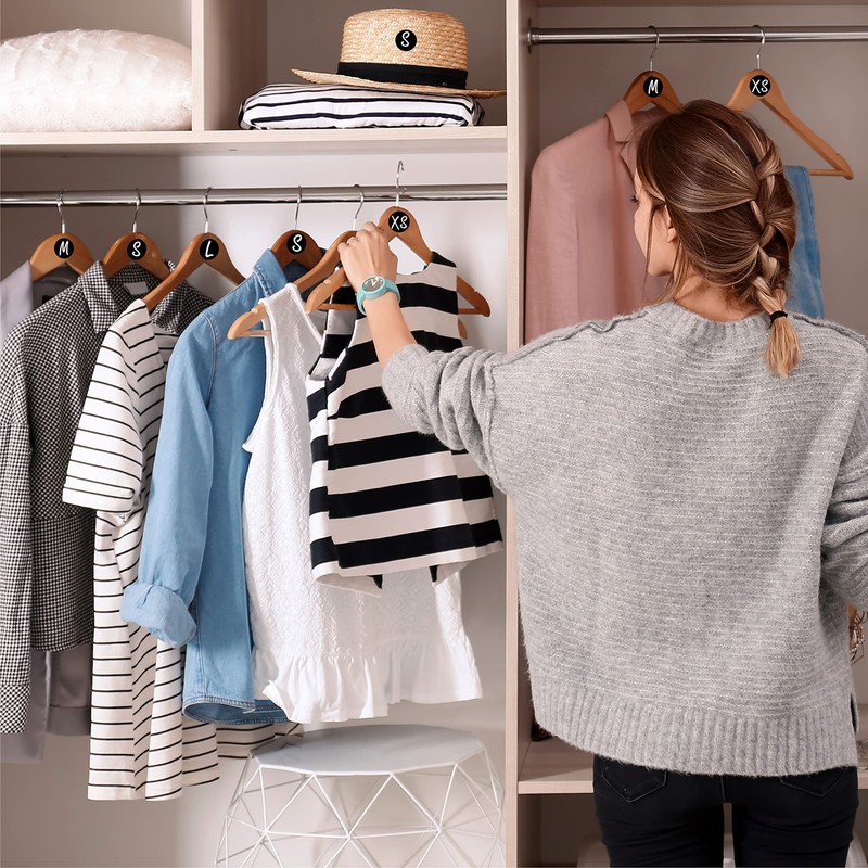 Pack of 1500 Black Round Inventory Stickers / Labels with