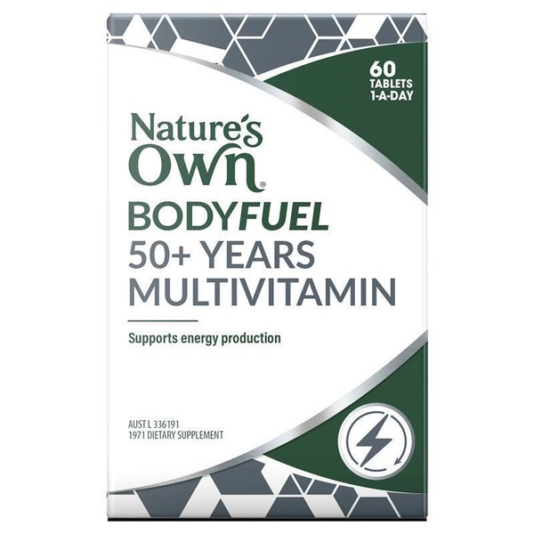 Nature’s Own Bodyfuel 50+ Multivitamin – Multi Vitamin for Energy
