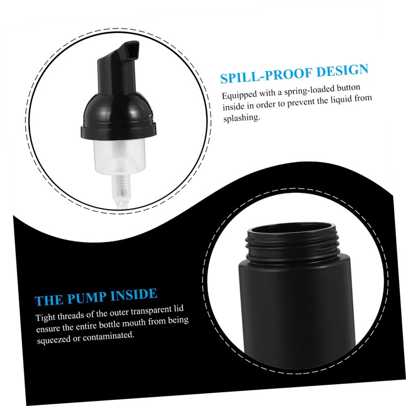 OHPHCALL Foaming Pump Bottle Set 50ml Squeeze Bottle Leakproof Smooth