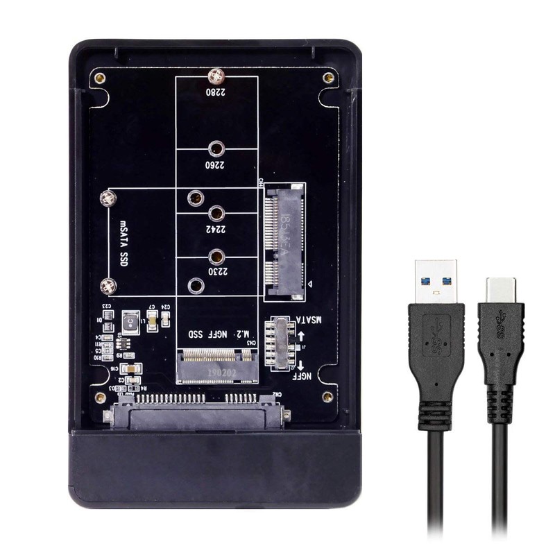 Xiwai Combo M.2 NGFF B-Key & mSATA SSD to USB