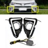 KITOCARTOP LED DRL with Amber Turn Signal Light Fit for