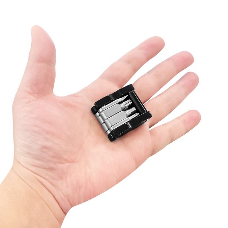 DLIFE Folding Compact Tool, 8 Basic 8 Functions Bicycle