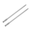 sourcing map 2pcs 1/4" Hex Shank T25 S2 Steel Magnetic