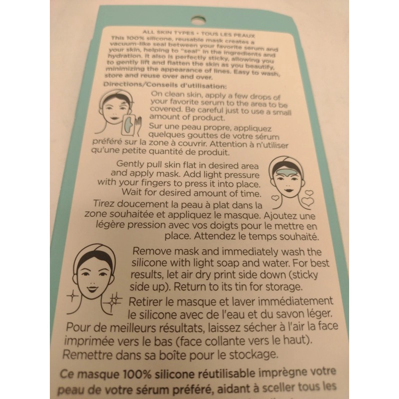 Pacifica Reusable Mask BROW Vacuum-Seal & Lifting Effect 1 Mask