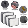 Teynewer 6PCS Travel Organiser Packing Bags Packing Cubes Set Durable