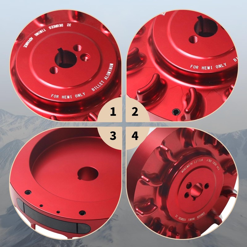 Speedway Billet Aluminum Flywheel For Predator 212cc Hemi Only,Advance timing