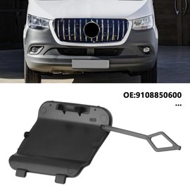 YINETTECH Front Bumper Tow Towing Hook Cover 9108850600 Compatible with Mercedes Sprinter VS30 W907 W910 2019+