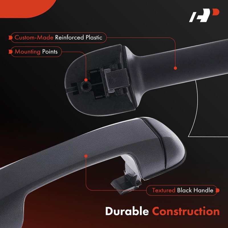 A-Premium Front or Rear Side Exterior Door Handle Compatible with