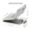 Hosrnovo Shelf Clips, Adjustable Supports Clip for 255 Standard Pilaster,