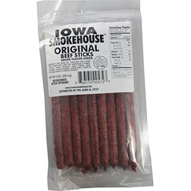 Iowa Smokehouse Stick Beef Original 8OZ IS-BSO12